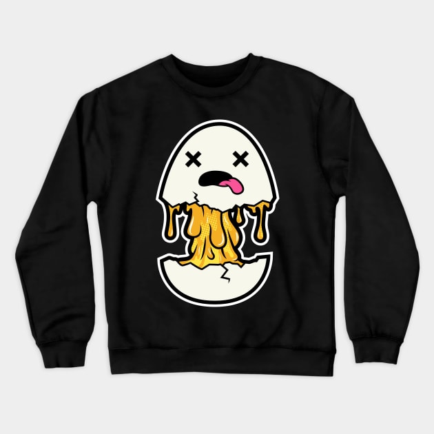 DEAD EGG Crewneck Sweatshirt by janlangpoako